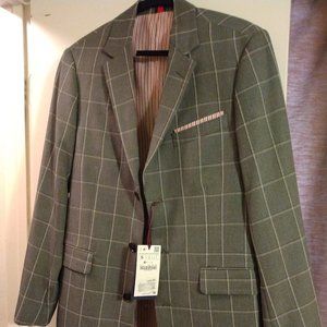 Mens checked jacket size S